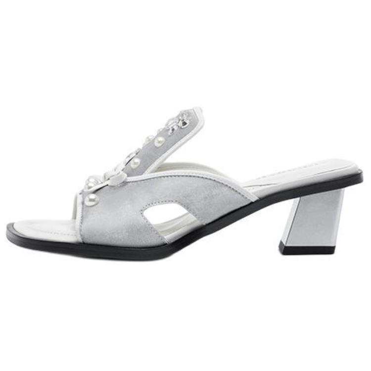 SUGARSU Rubber Sole Skeleton Abrasion Resistant Abrasion Resistant Slide Slippers Women's
