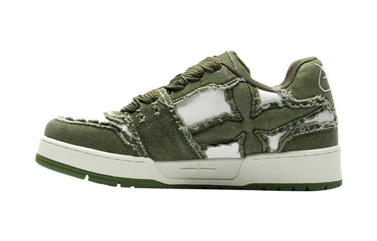 GRKC Skateboard Shoes Unisex Low Top Green
