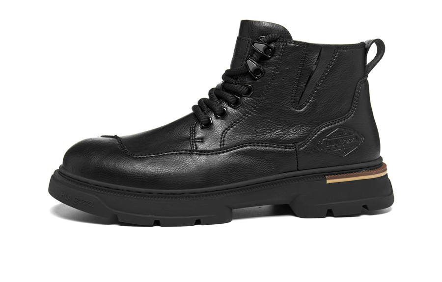 HLA HLA Combat Boots Men's Black/Brown