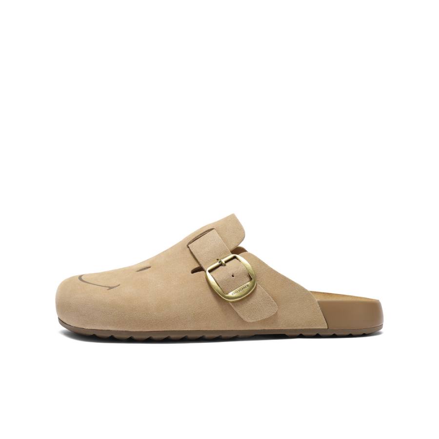 BELLE x SMILEY Abrasion Resistant Slip Resistant Closed Toe Slippers Men's