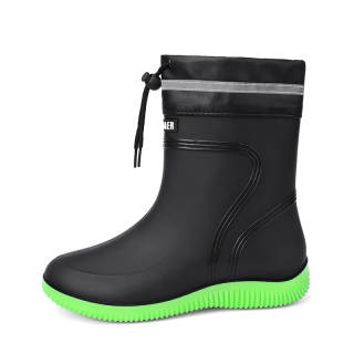 LONGYING Rain Boots Men's