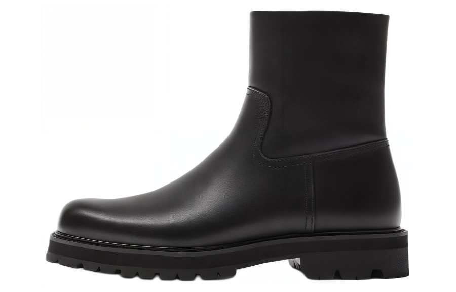 ZARA ZARA Ankle Boots Men's Black