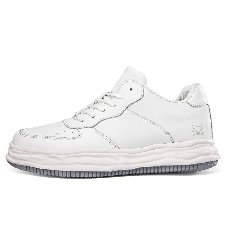 Mansion bull GONGNIUSHIDI Cow Leather Low top Casual Shoes Unisex