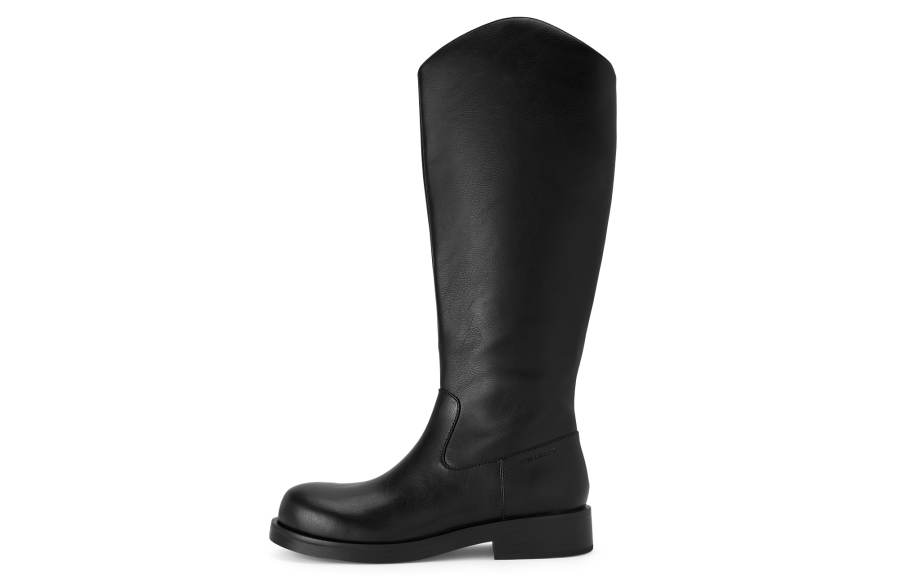 CHARLES&KEITH Small Ck Pu Knee high Boots 3.5cm Women's
