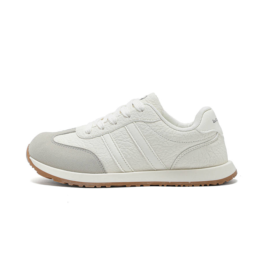 La Chapelle Pu Abrasion Resistant Rebound Low top Casual Shoes Women's White