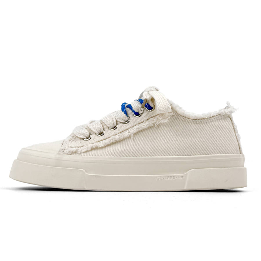 Mengsai Support Abrasion Resistant Support Abrasion Resistant Low top Canvas Shoes Men's Beige