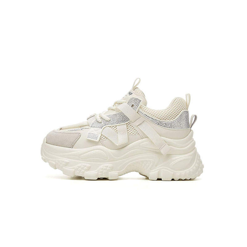 DAPHNE DAPHNE PU Synthetic Leather Low top Chunky Sneakers Women's