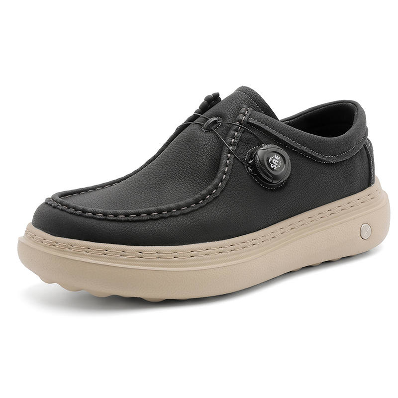 MUYI Men's Casual Shoes Men's Low Top Black