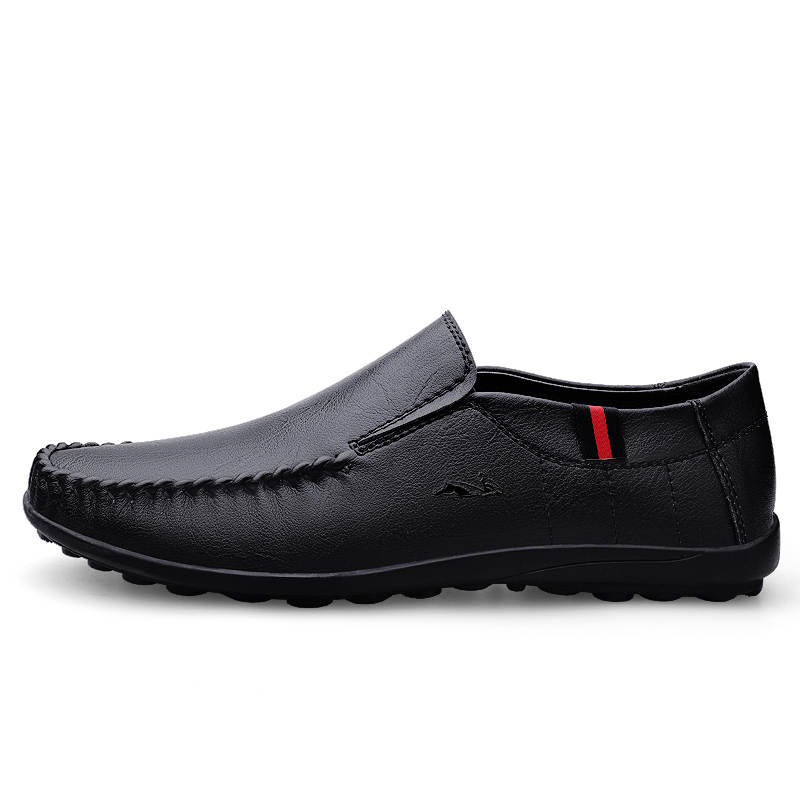 YINGLUNQISHI Top Grain Cow Leather Casual Shoes Men's