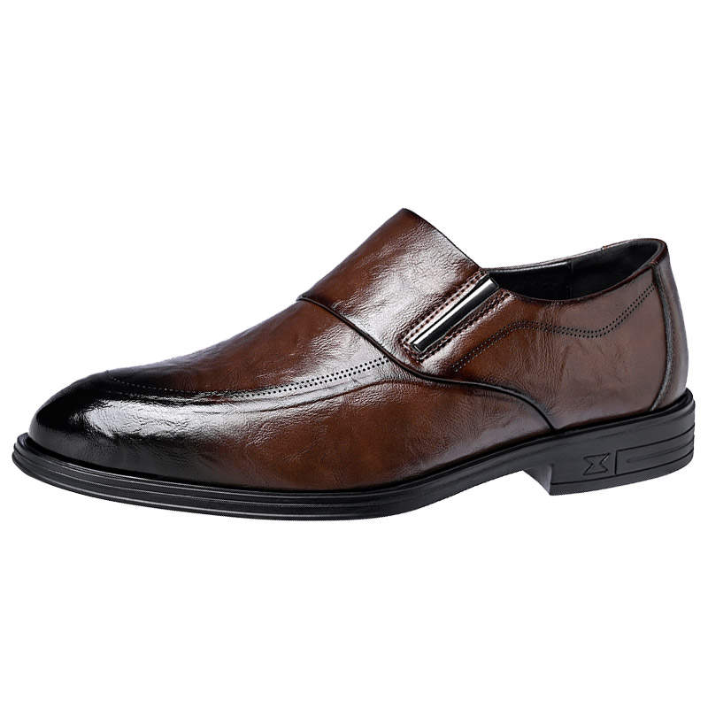 YILICHUANZHANG Microfiber Leather Casual Shoes Men's