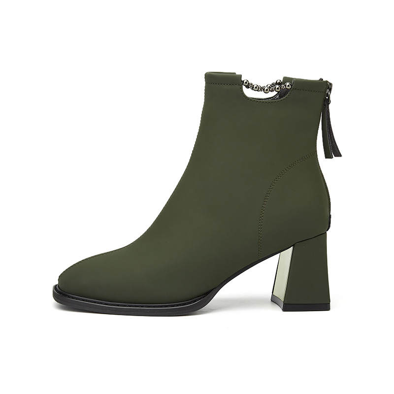 DAPHNE DAPHNE Ankle Boots Women's Black, Green
