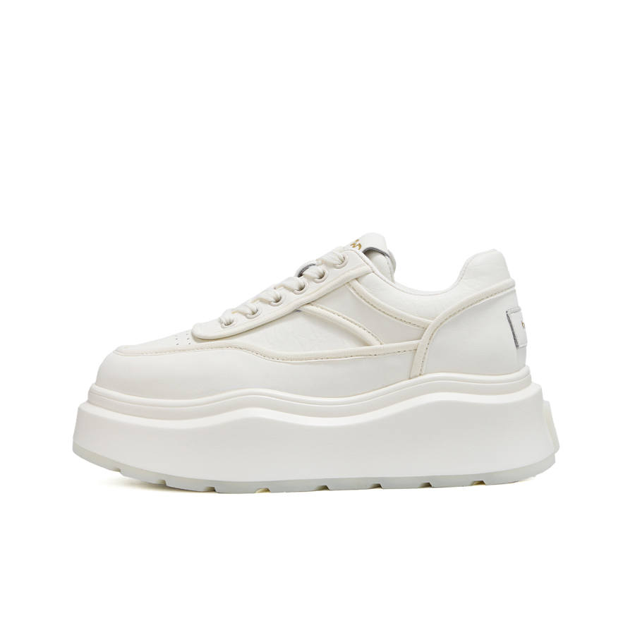 Hotwind Synthetic Leather Low top Skateboard Shoes Women's