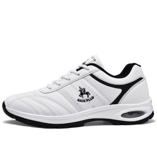 NAIKPLLO Microfiber Leather Abrasion Resistant Lightweight Wear resistant And Lightweight Low top Casual Shoes Men's