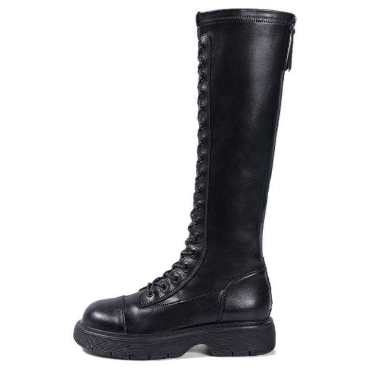 DAPHNE DAPHNE PU Knee high Boots Women's Black