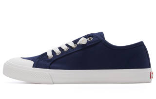 Rockfish Canvas Shoes Women's Low Top Dark Blue/White