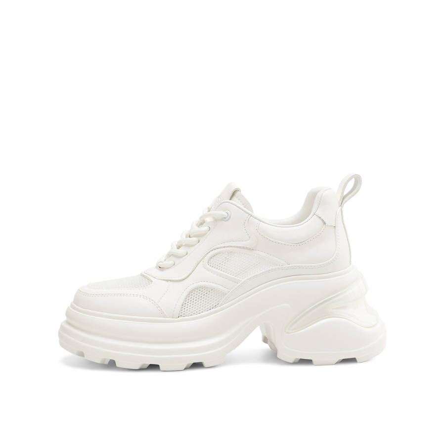 Rosa Bianca Rosa Bianca Breathable Lightweight Height Increasing Breathable Lightweight Height Increasing Chunky Sneakers Women's