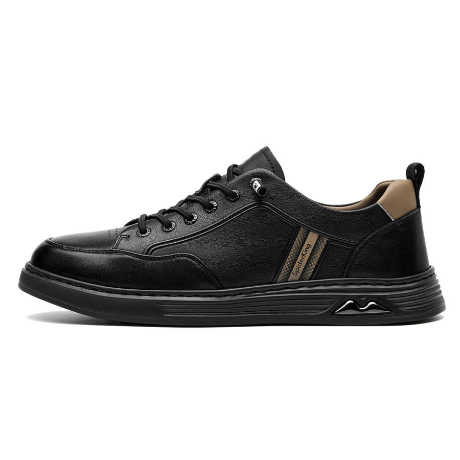 Spider King Cow Leather Low top Skateboard Shoes Men's