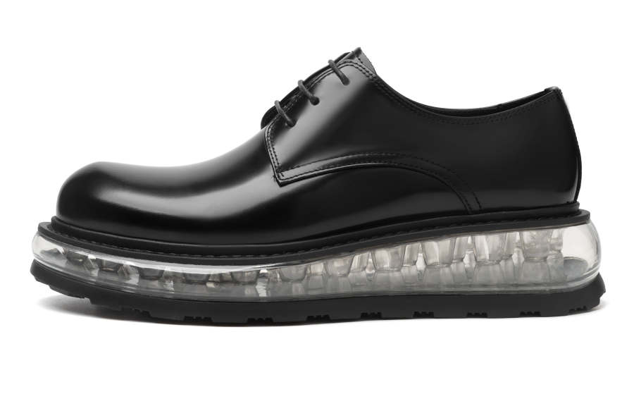 TUATARA Cow Leather Casual Shoes Men's Black