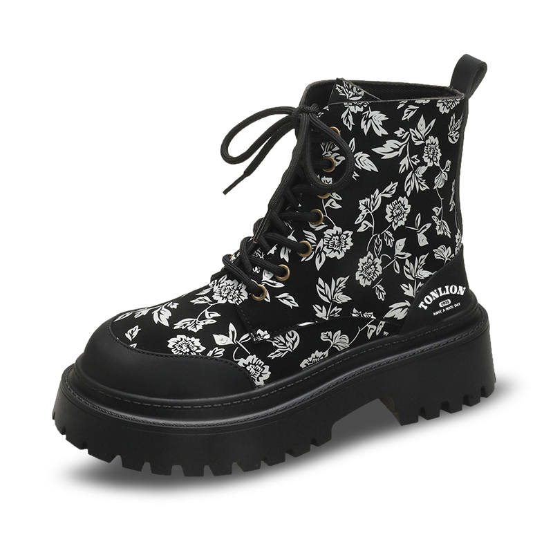 Tonlion Crew Combat Boots Women's