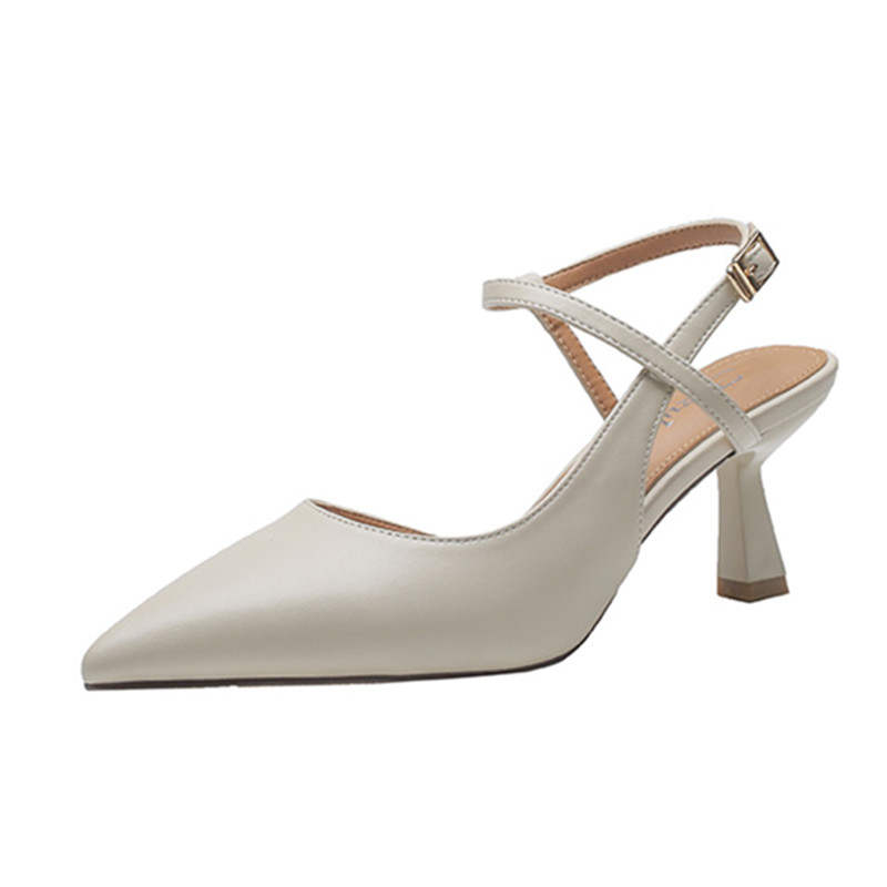 TATAYA Microfiber Leather Slim Heel High Heels 6CM Women's