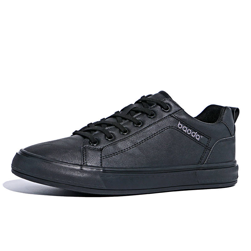 Baoda Microfiber Leather Lightweight And Breathable Low top Skateboard Shoes Men's