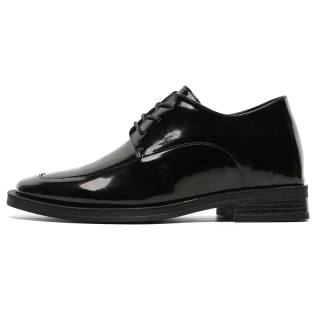 JETRAM Hidden Wedge 7 Cm Casual Shoes Men's Black