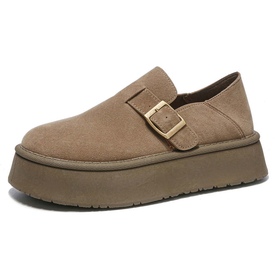KEMANIKE Synthetic Leather Casual Shoes Women's