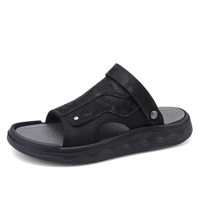 NANJIREN Beach Sandals Men's Sand/Green
