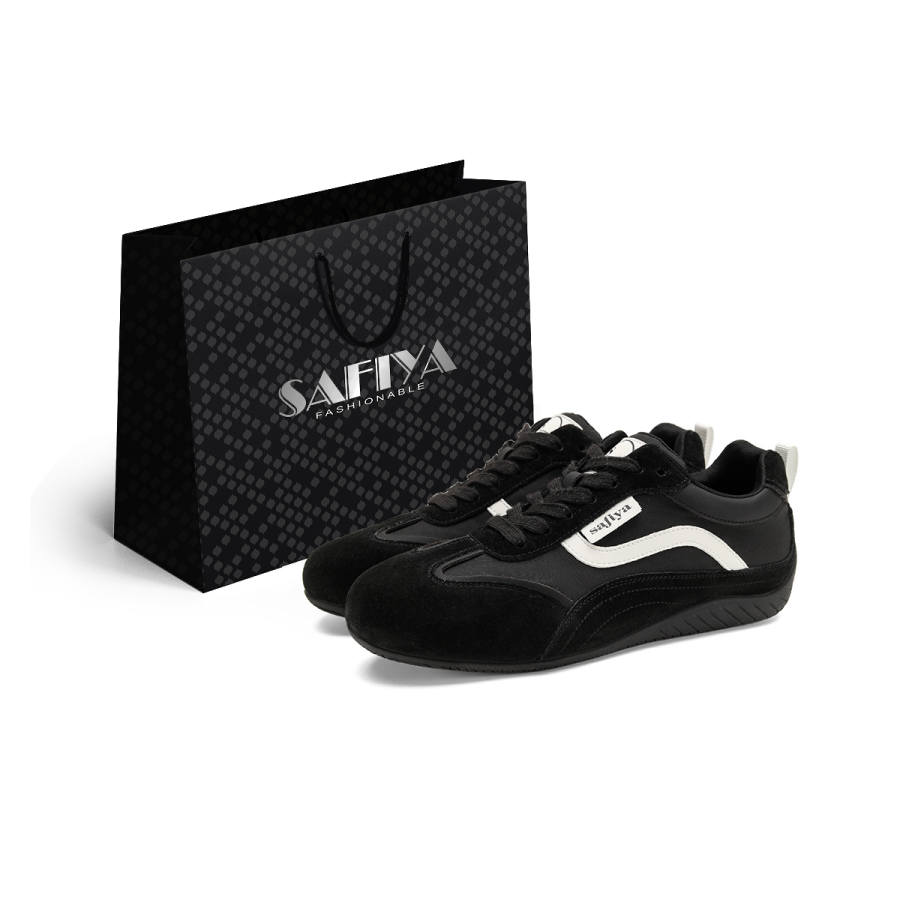 Safiya Low top Casual Shoes Unisex Black