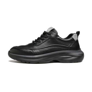 Millies MILLIE'S Top Grain Cow Leather Coverage Support Low top Casual Shoes Men's Black