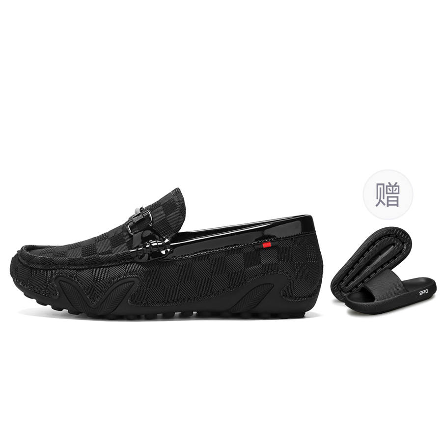 ZRO Men's Casual Shoes Men's Low Top Black/Blue
