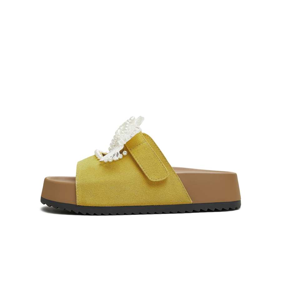 Teenmix Rubber Sole Slide Slippers Women's