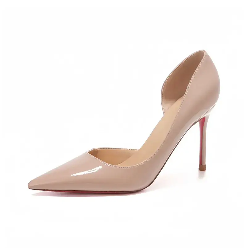 DAWEIJIA Pu Slim Heel High Heels Women's Gift Box Set