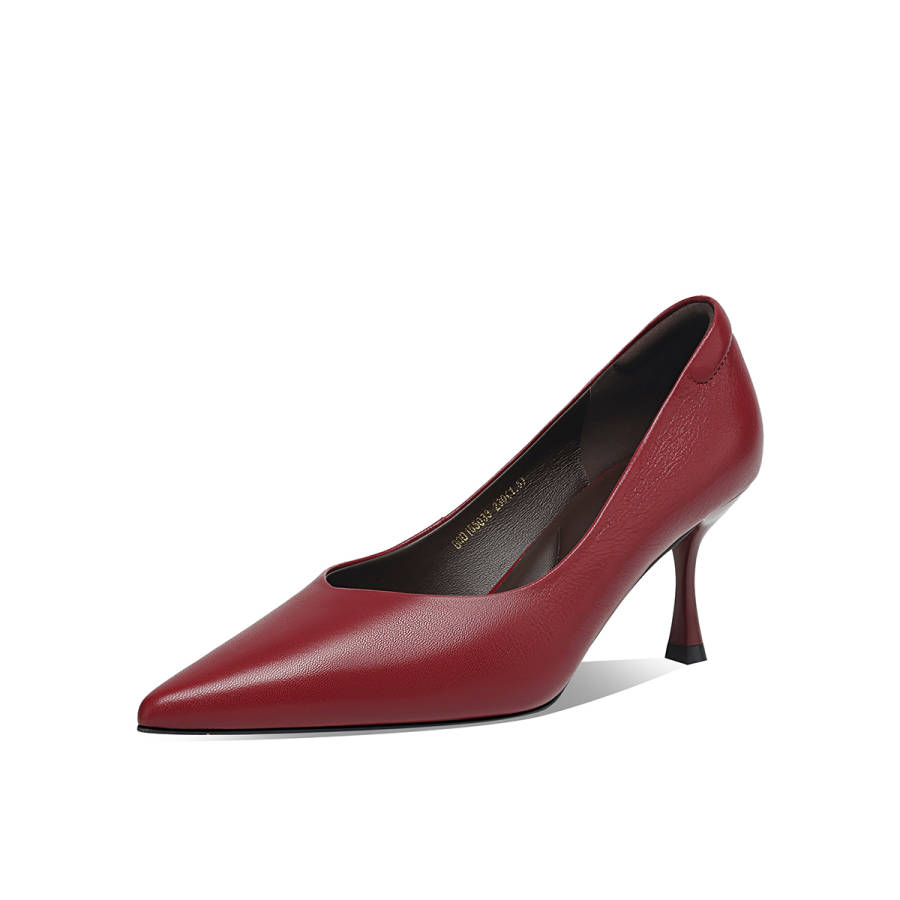 BOERDIQI Sheepskin High Heels Women's
