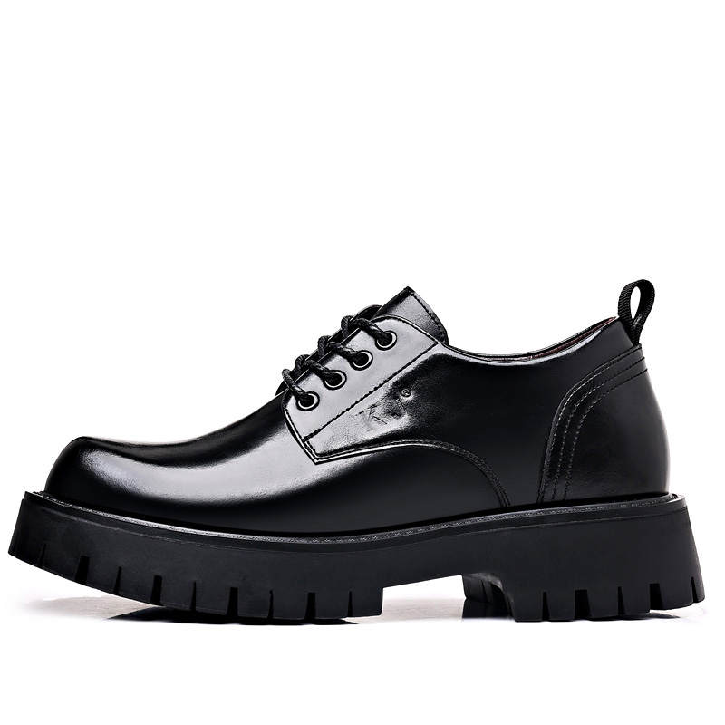 KJ Dress Shoes Men's Low Top Black