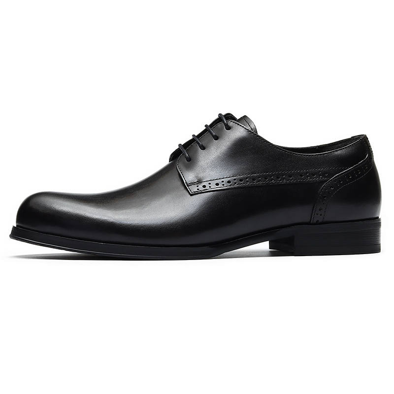 ASTON M.JAZZ Dress Shoes Men's Low Top Black/Burgundy
