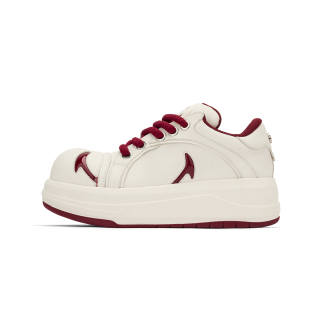 SMILEY White Whale Collection Low top Platform Skateboard Shoes Women's
