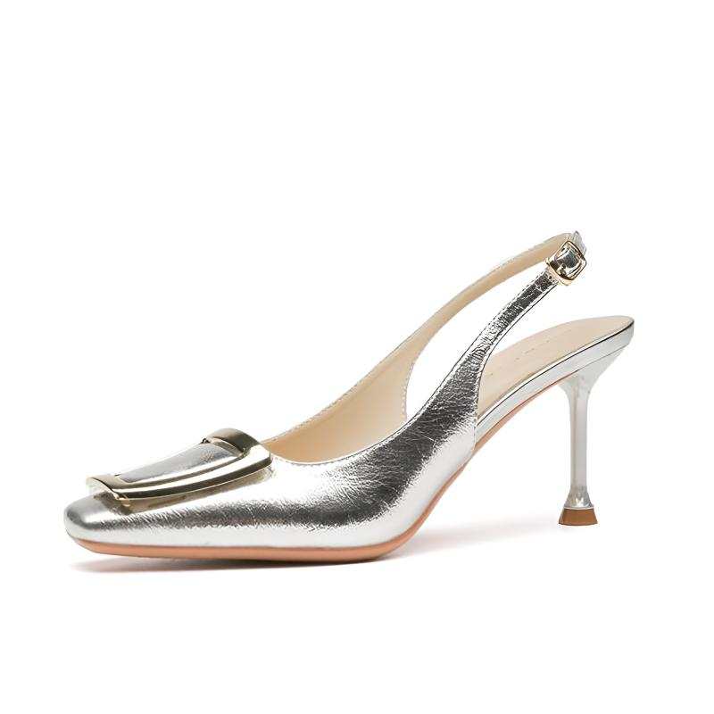 TATAYA High Heels Women's Silver