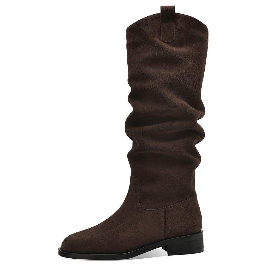 BOERDIQI Knee high Boots 3.4cm Women's