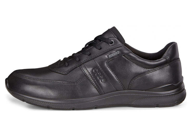 Ecco Ecco Irving logo-embossed leather sneakers