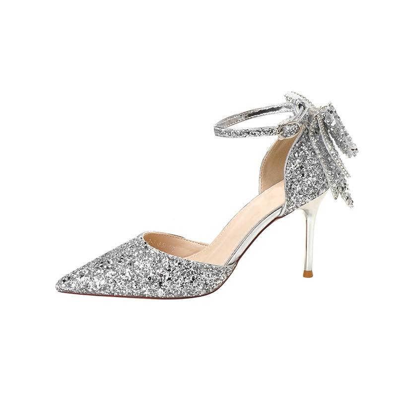 HKCP Slim Heel High Heels 8.5cm Women's