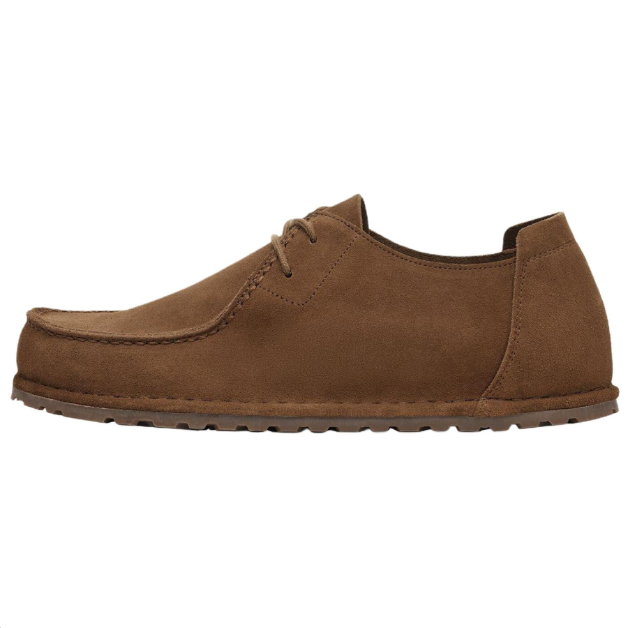 Birkenstock Utti Lace Suede Low top Casual Shoes Unisex Brown Regular Loose Fit