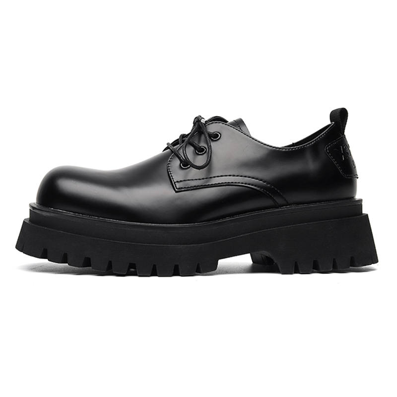 ZONEJOY Trendy Sneakers & Casual Shoes Versatile Derby Shoes Men's Black