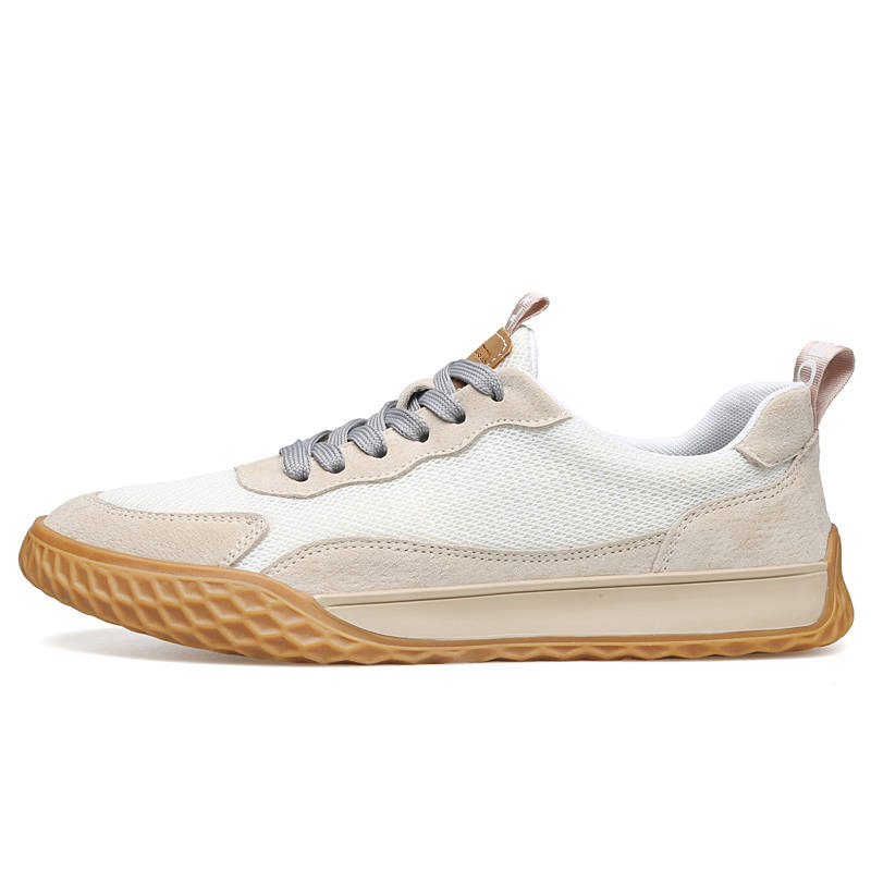 XIMO BULL Cow Suede Cushioning Low top Casual Shoes Men's