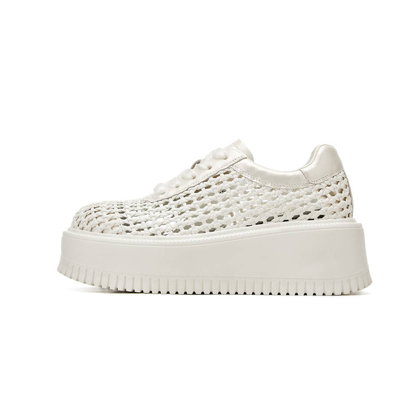 Millies MILLIE'S Synthetic Leather Height Increasing Lightweight Low top Casual Shoes Women's