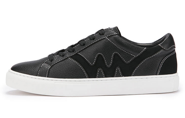 DAVID NAMAN Stylish Skateboarding Shoes Men's Black