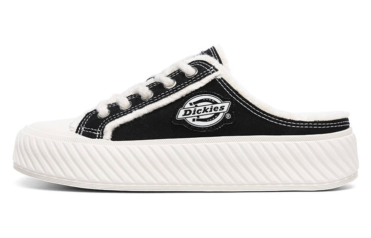 Dickies Slip Resistant Closed Toe Slippers Women's Black White
