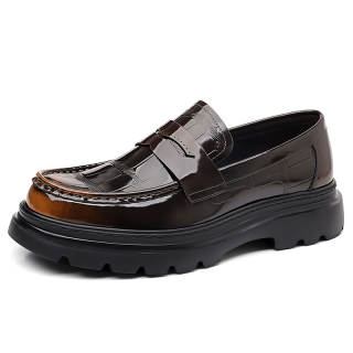 LUOMENG Loafers Men's