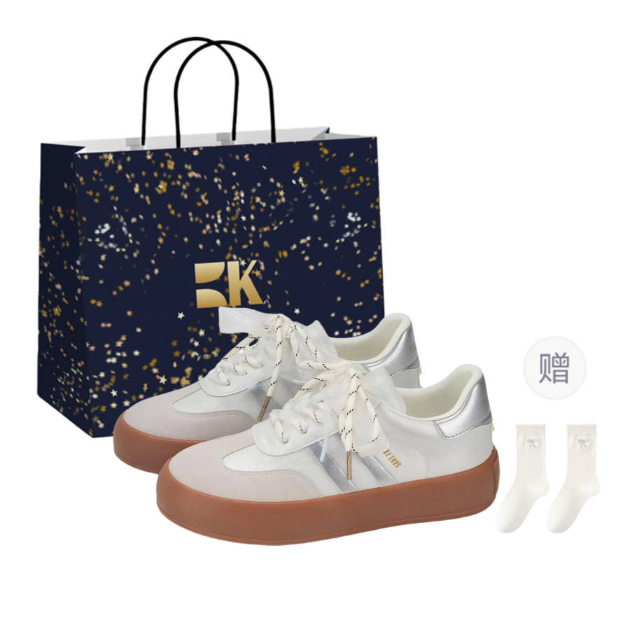 Boldi Kuki Synthetic Leather Slip Resistant Lightweight Non slip Lightweight Low top Skateboard Shoes Women's