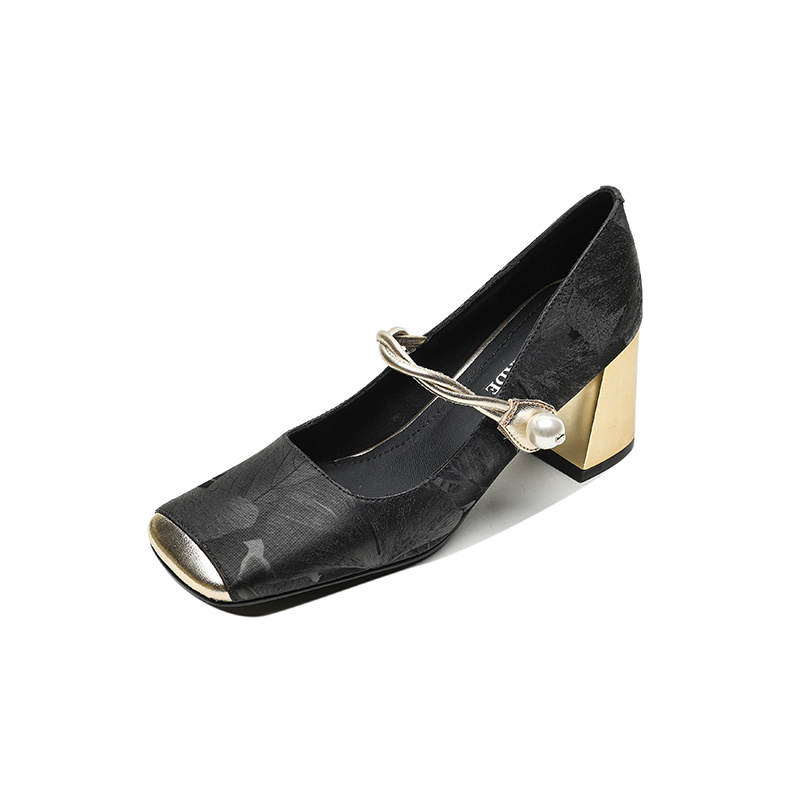 Echo&yolo Cow Leather Casual Shoes 7cm Women's